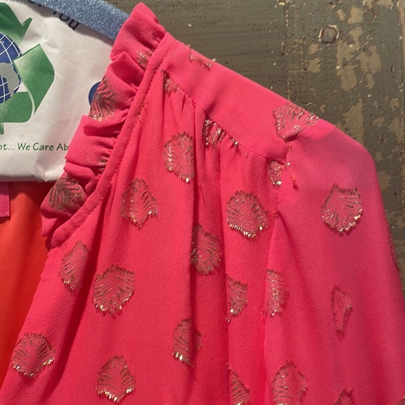 Pink and gold Lilly dress - Picture 4 of 6